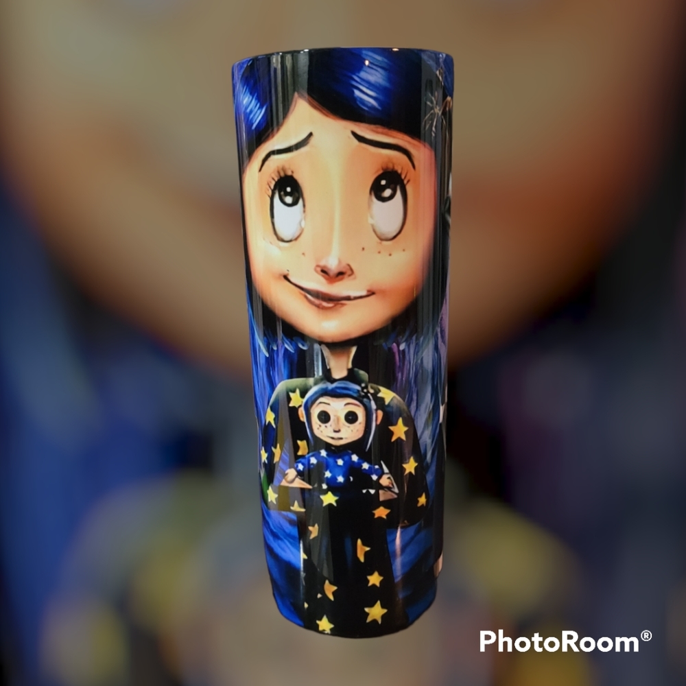 Custom Coraline 20oz Tumbler Cup